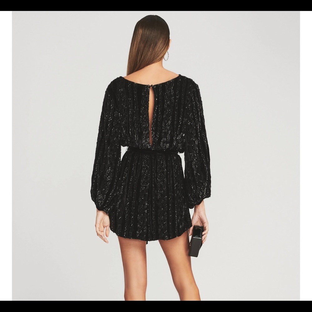 Retrofete black Cable knit Grace dress (size small) - Picture 3 of 4